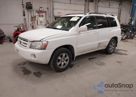 2006 Toyota Highlander V6 from USA, damaged, VIN JTEEP21A060150389
